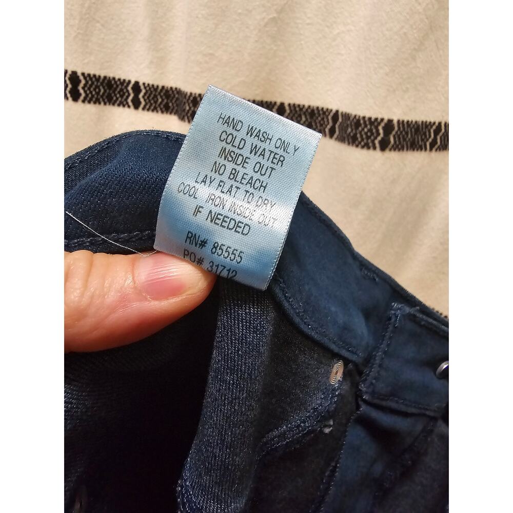 NWT Pistola High Rise Crop Boot dark green stretch jeans size 32 - Picture 7 of 7